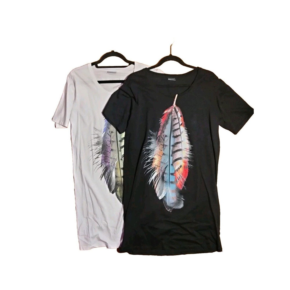 Marcelo Burlon "Hell" T-Shirt Pair